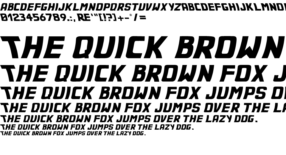 Back to the Future Font Free Download​