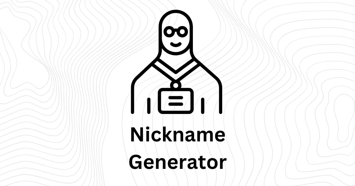 Nickname Generator