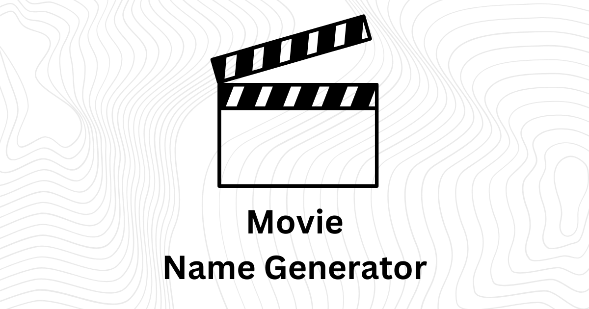 Movie Name Generator