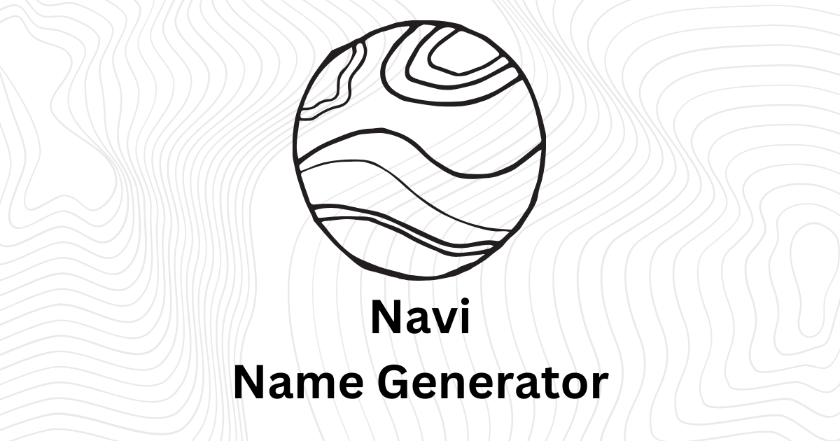 Navi Name Generator