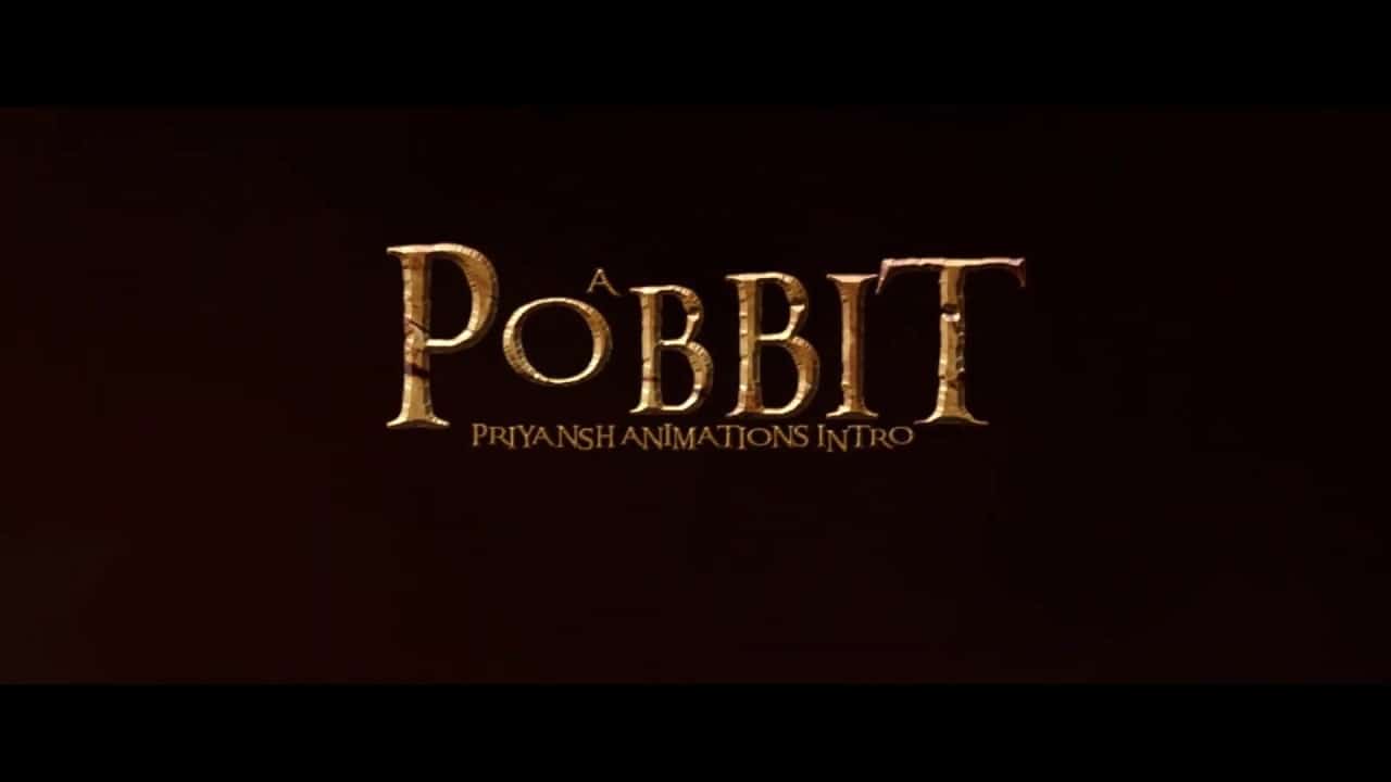 the hobbit intro creator