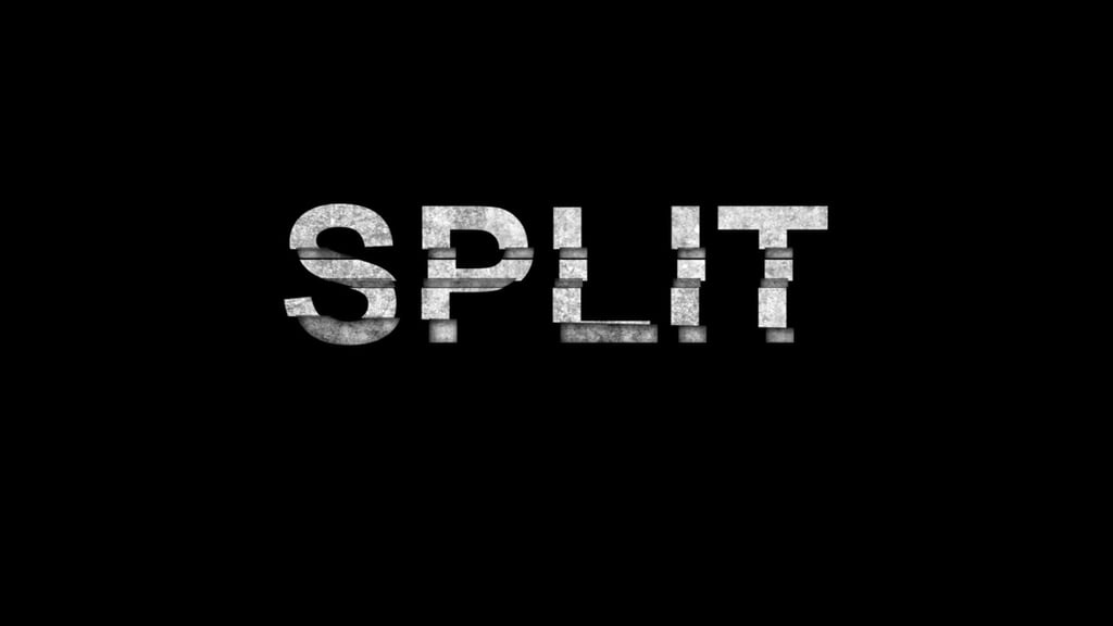 Split intro after effects template