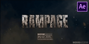 Rampage Intro Free Template